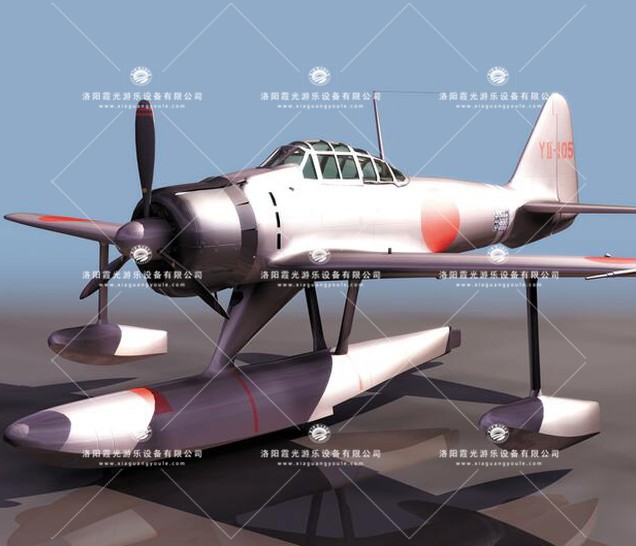 甘肃3D模型飞机_